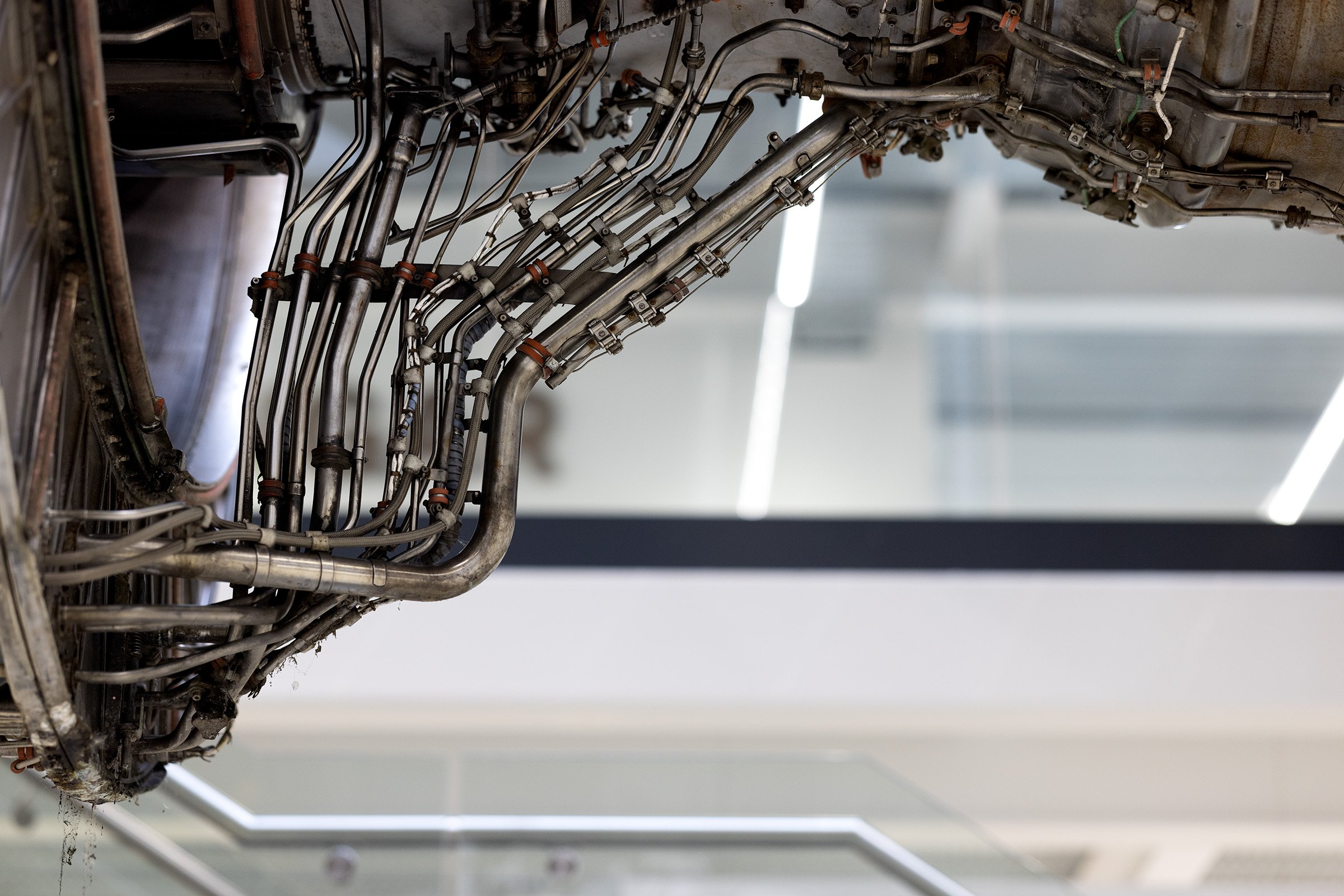 Jet Engine Hanging at Labman