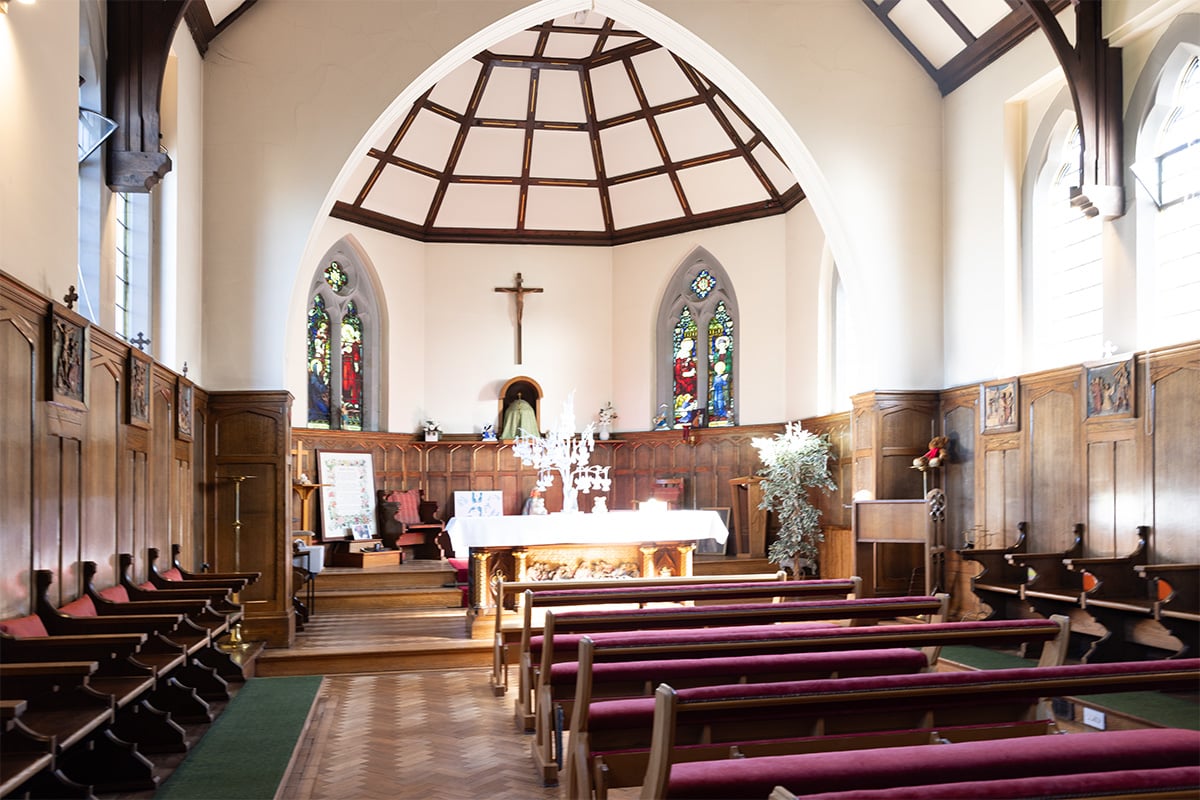 The chapel at Zoe's Place
