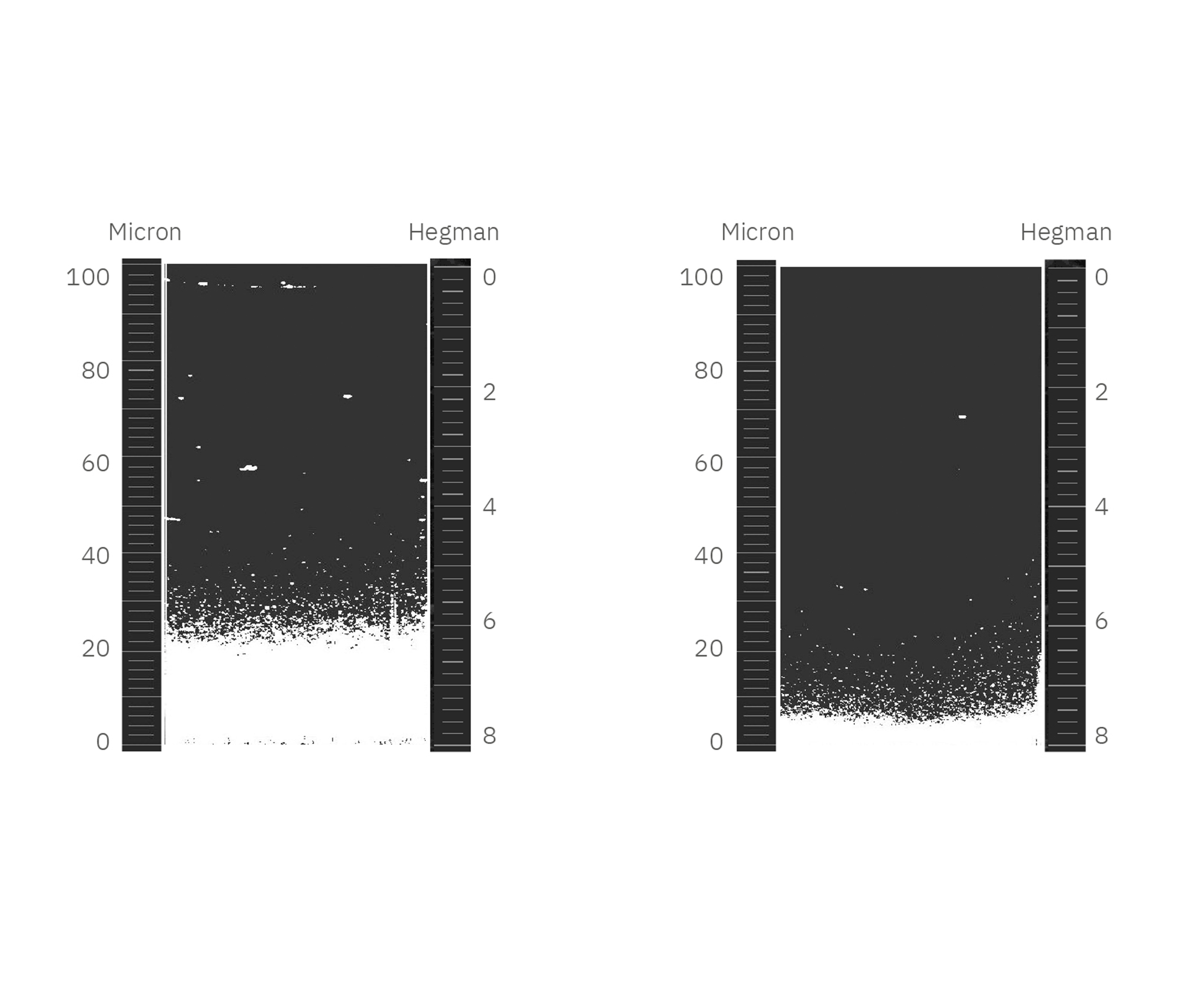 Raw images of particles in paint