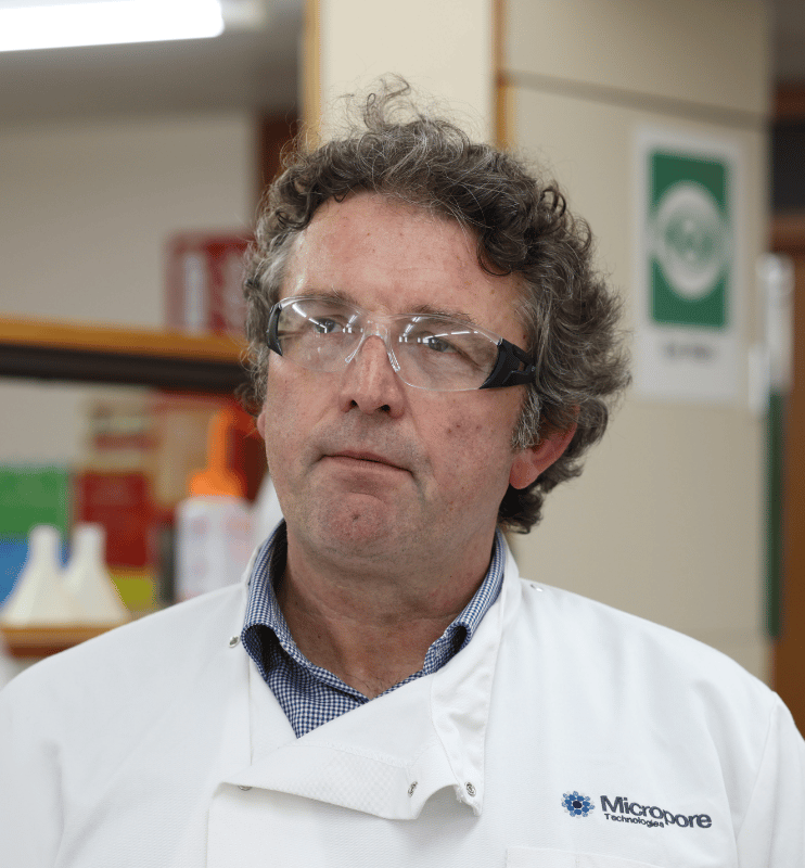 Dewi Lewis from Micropore Technologies