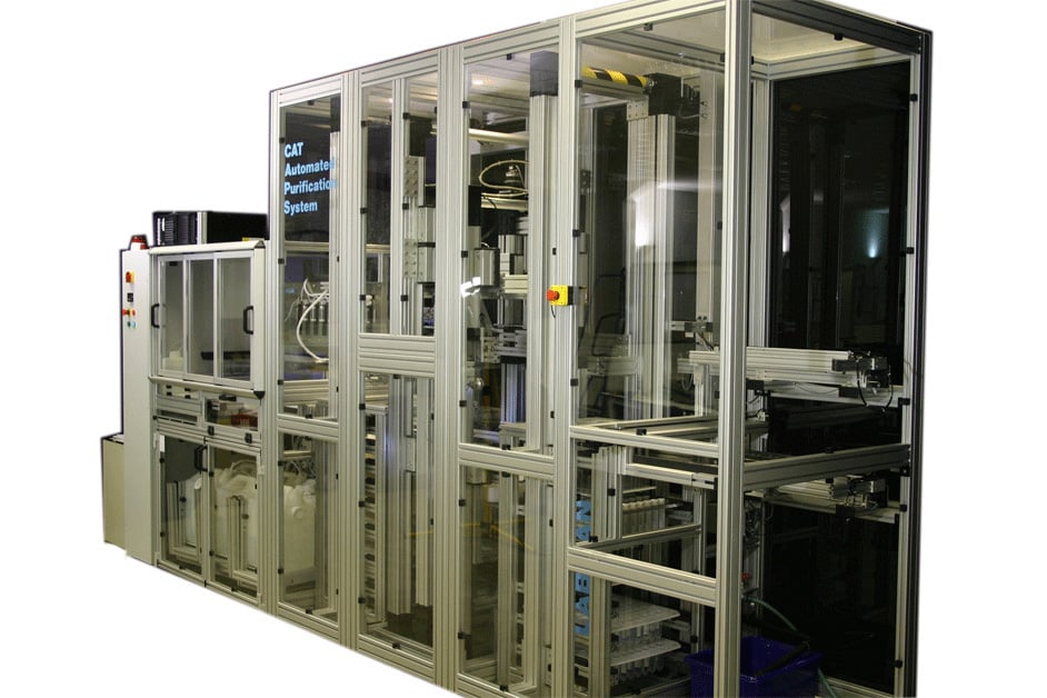 Labman custom system: Medimmune sample purification robot