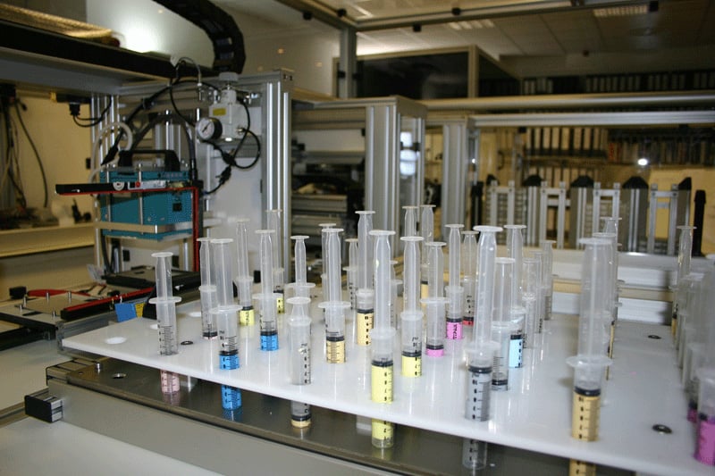Labman custom system: Liquids formulation system