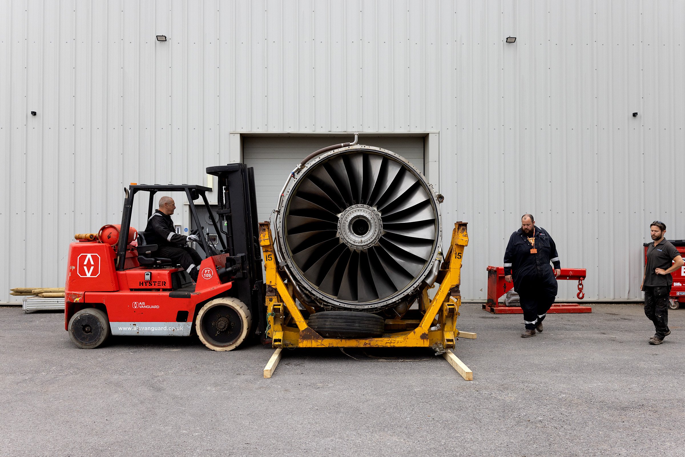 Jet Engine Hanging at Labman