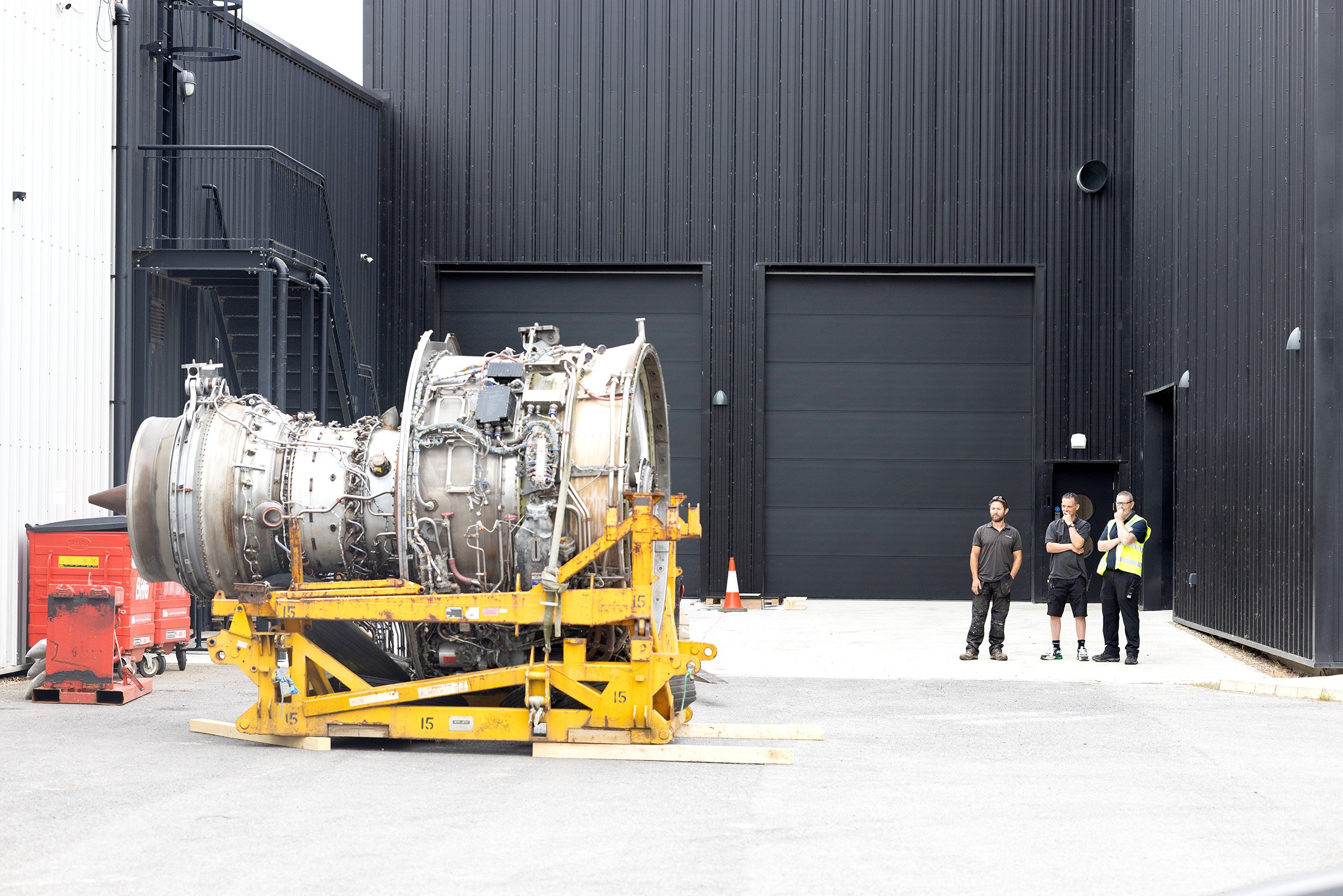 Jet Engine Hanging at Labman
