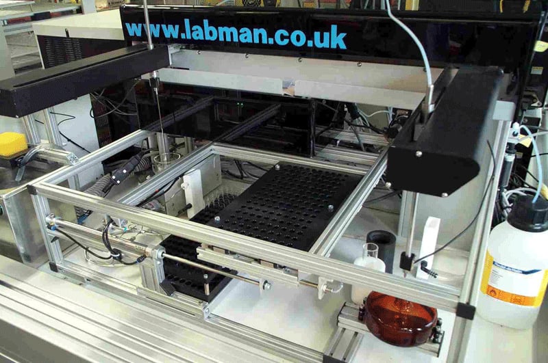 Labman custom system: Preparatory hplc/ms purification system