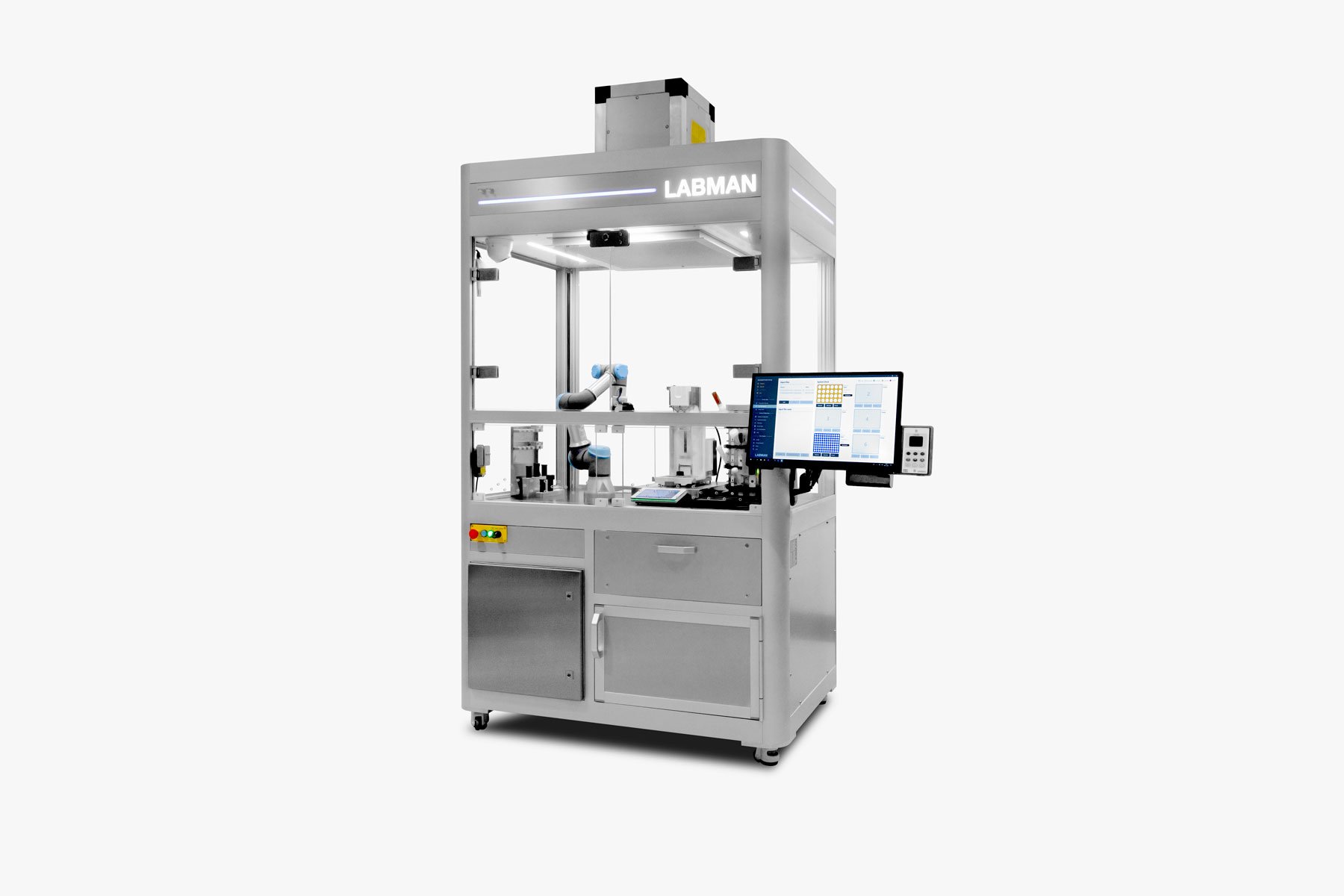 Labman custom system: Automated xpr powder dosing system