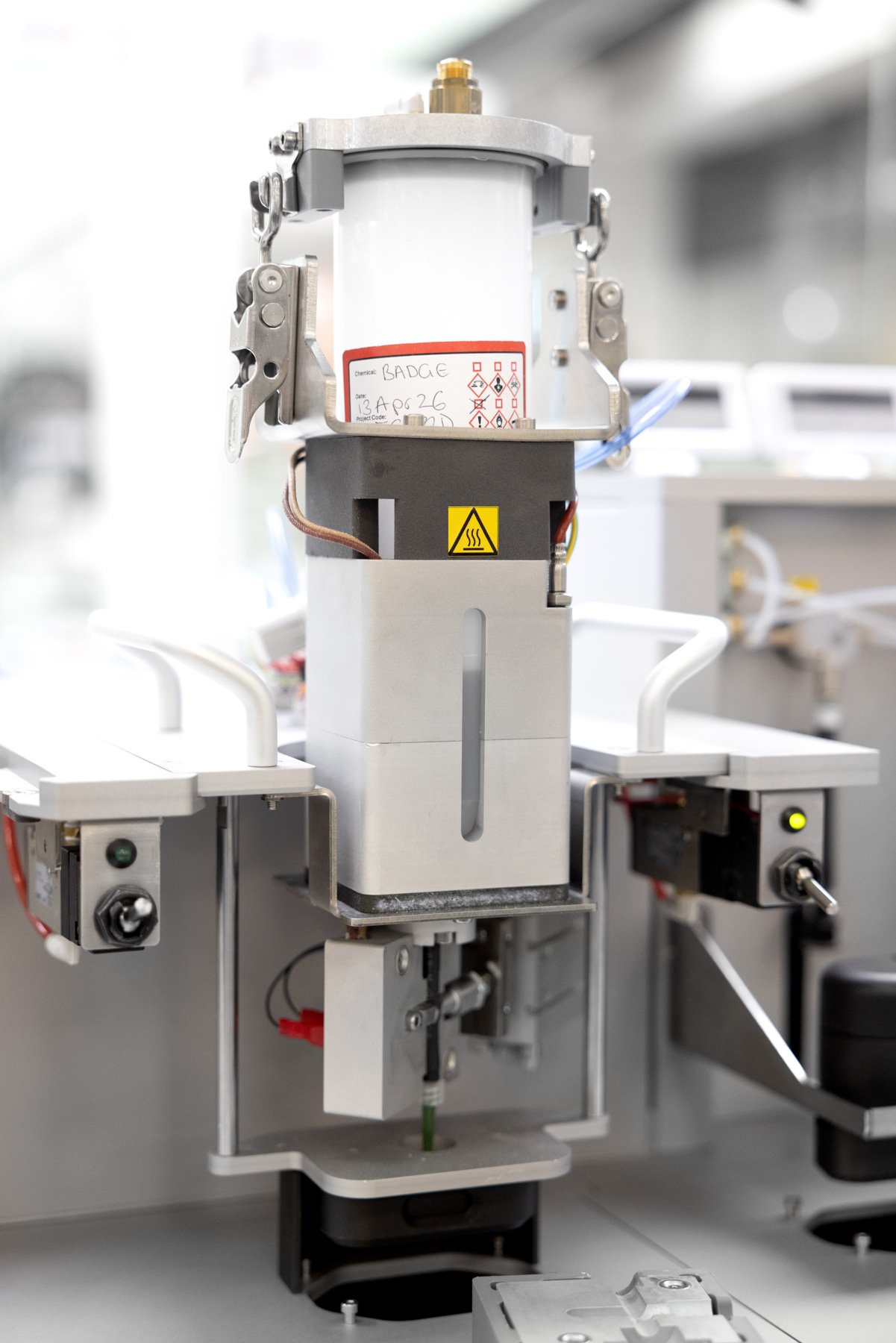 A module designed to dispense viscous liquids by Labman