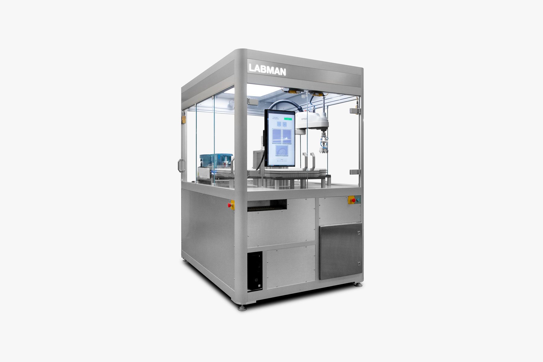 Labman custom system: Tube labelling system