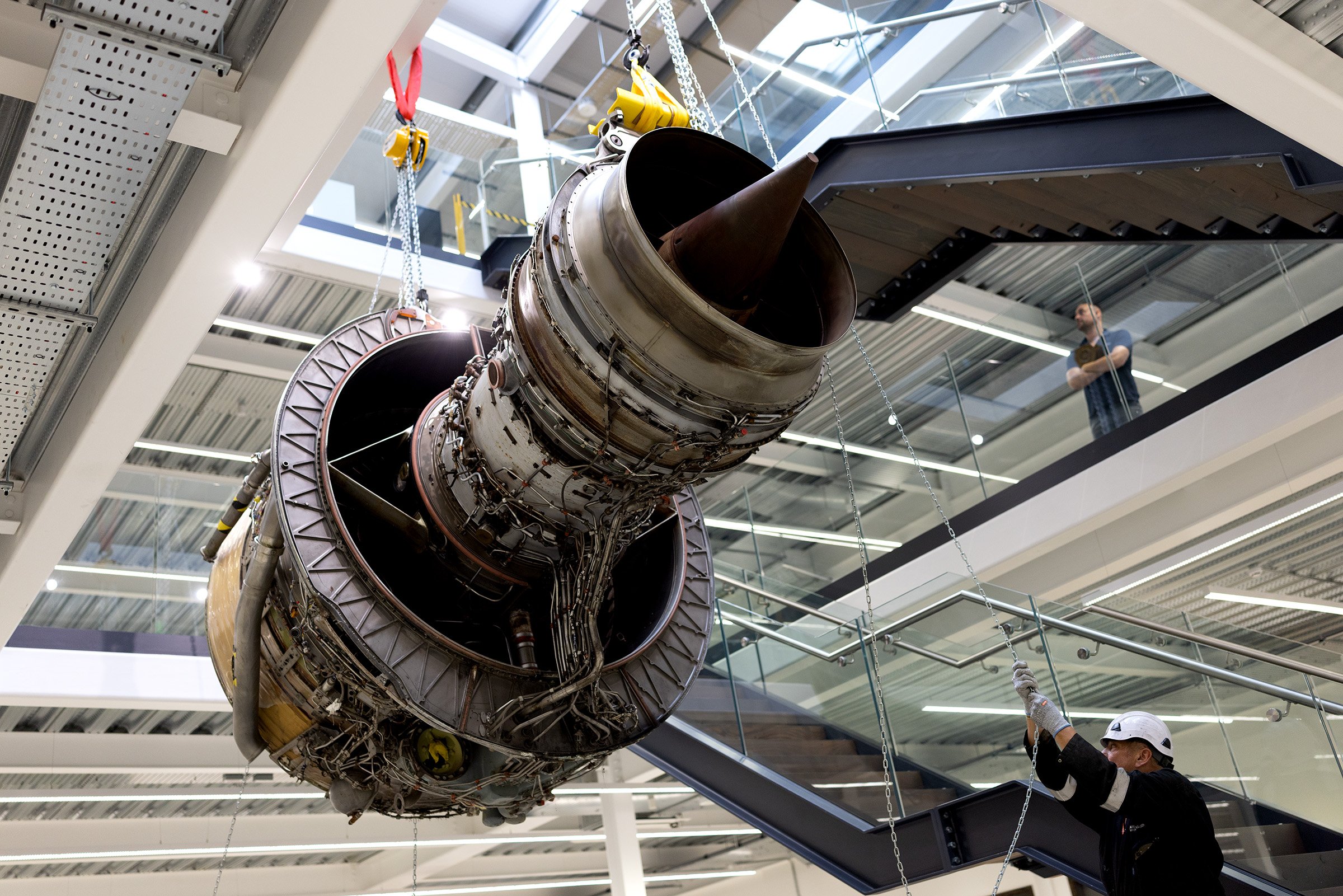 Jet Engine Hanging at Labman