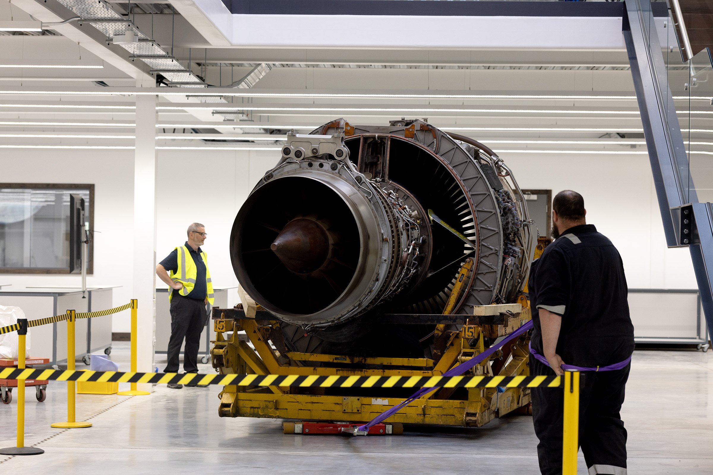 Jet Engine Hanging at Labman