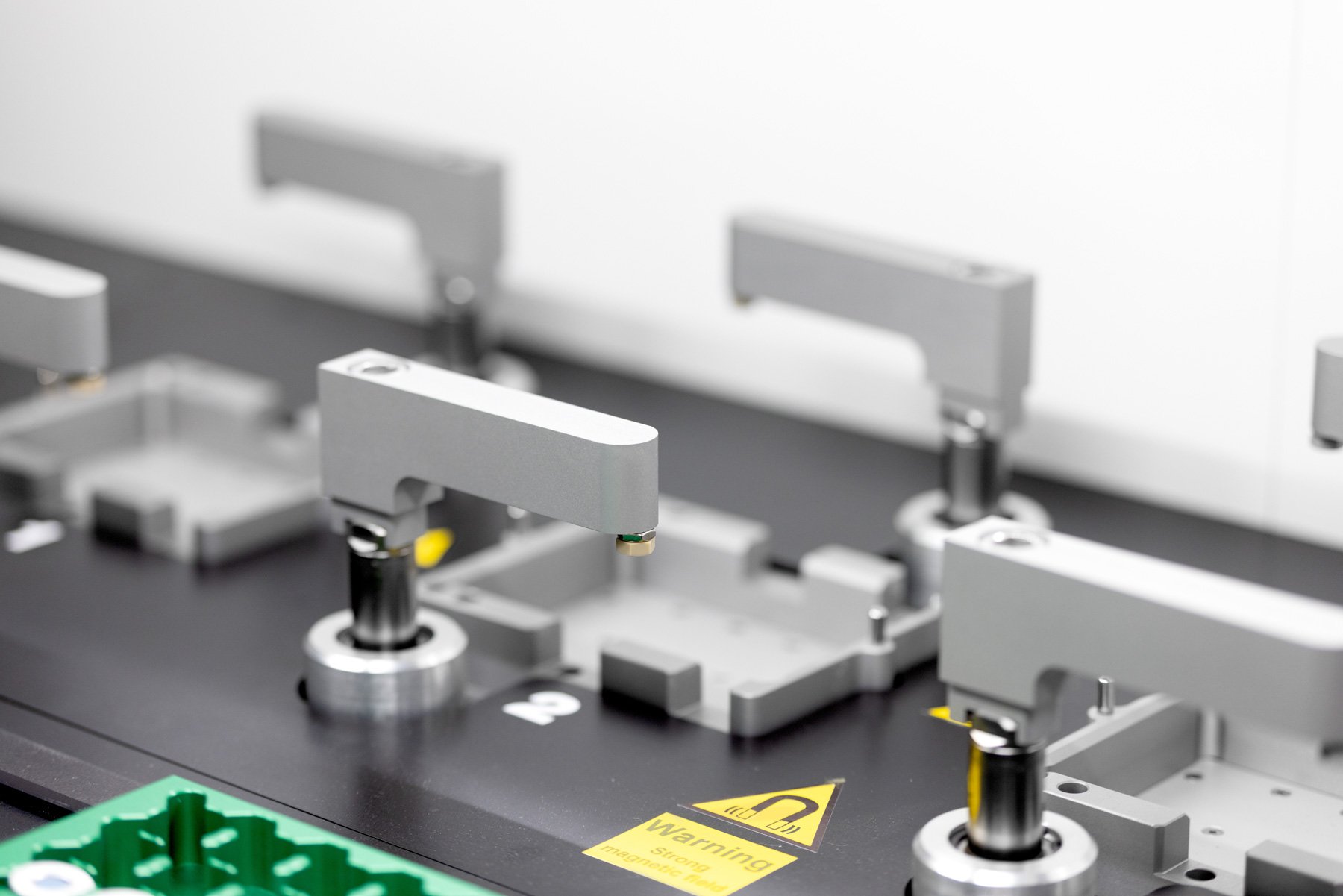 Close up of the Reaction module