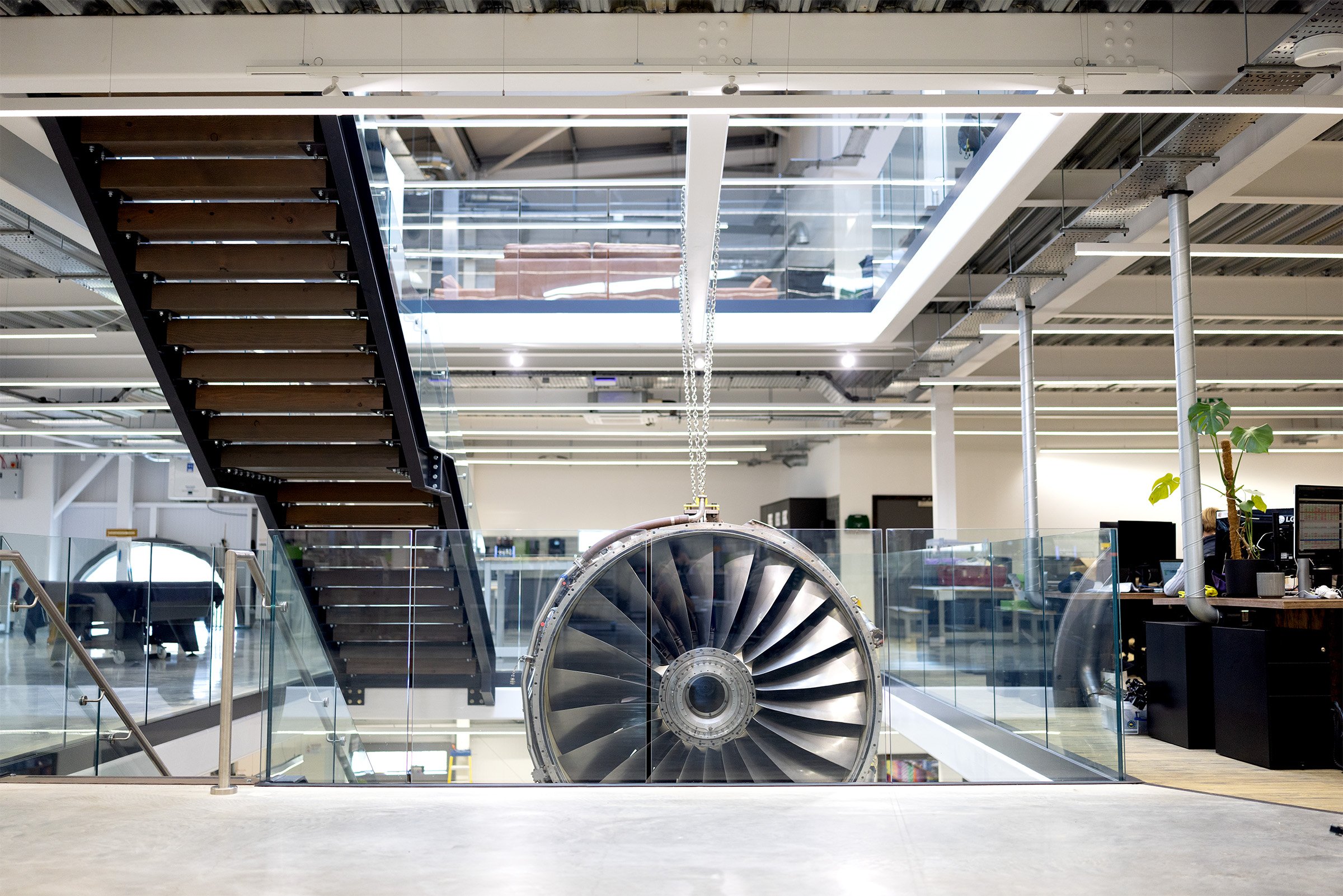 Jet Engine Hanging at Labman