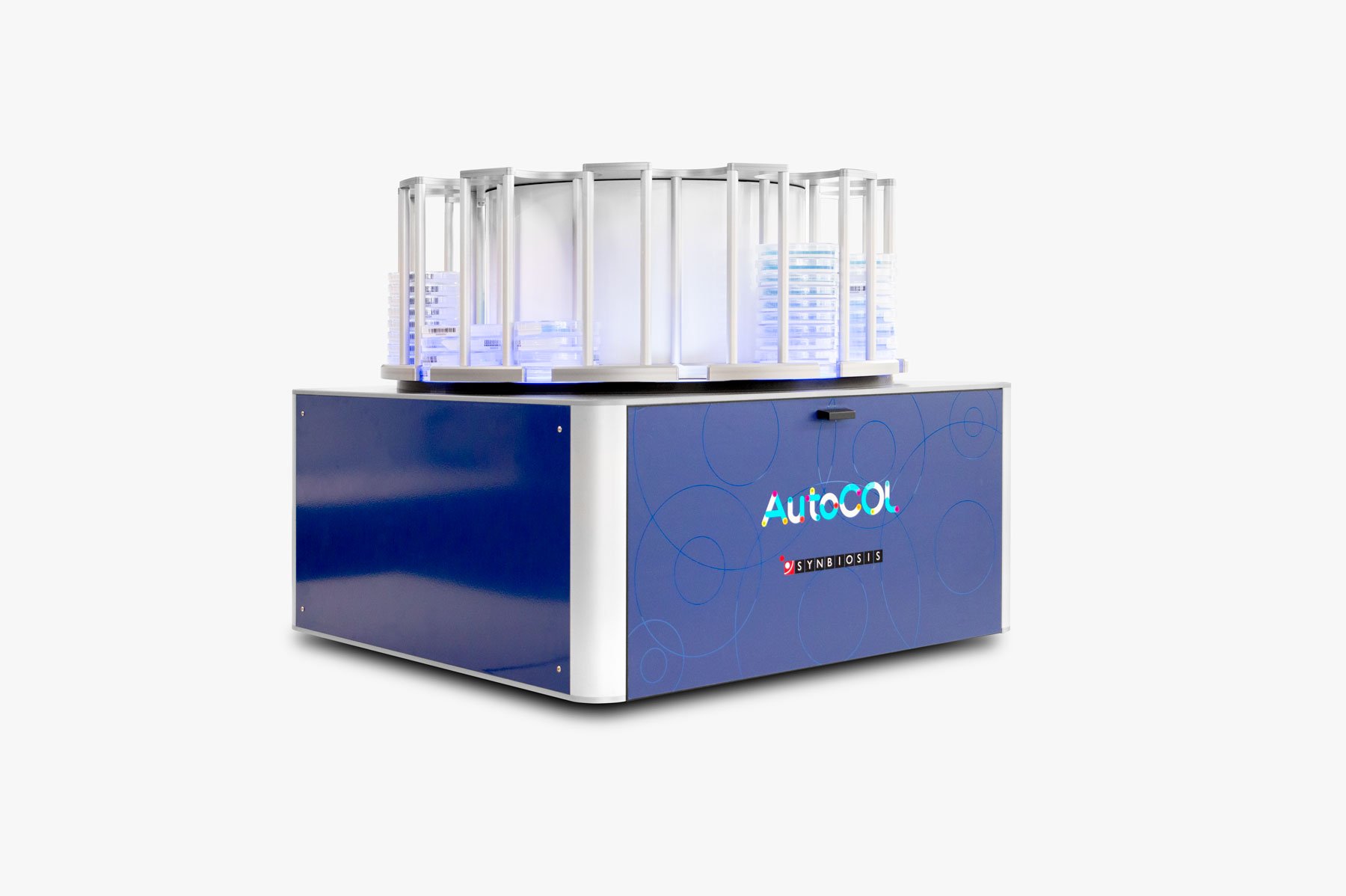 A labman custom robotic system for petri disk colony counting for Autocol 
