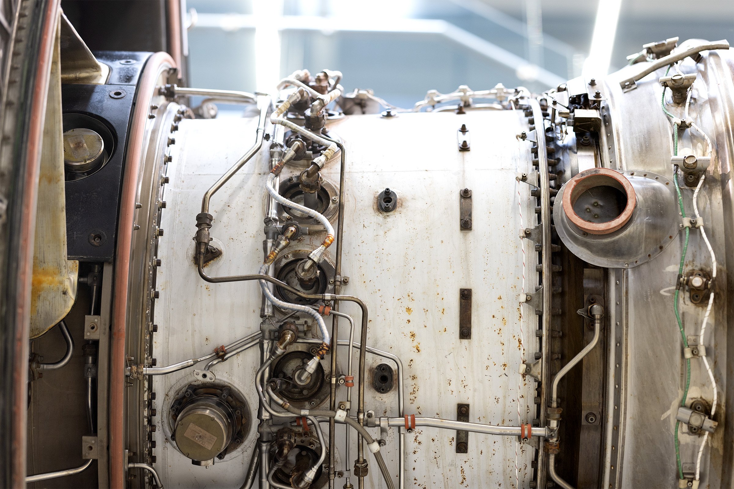 Jet Engine Hanging at Labman