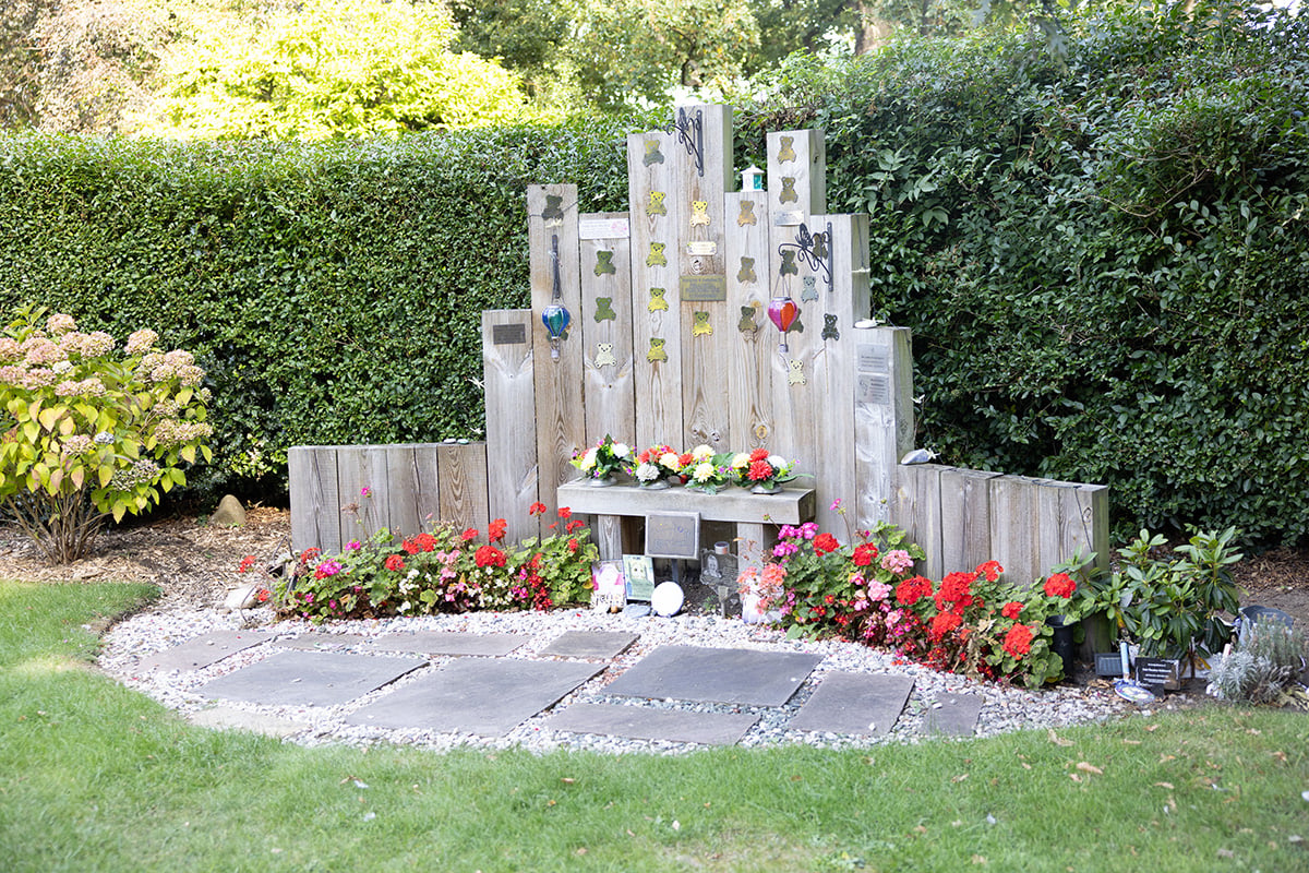 The garden at Zoe's Place
