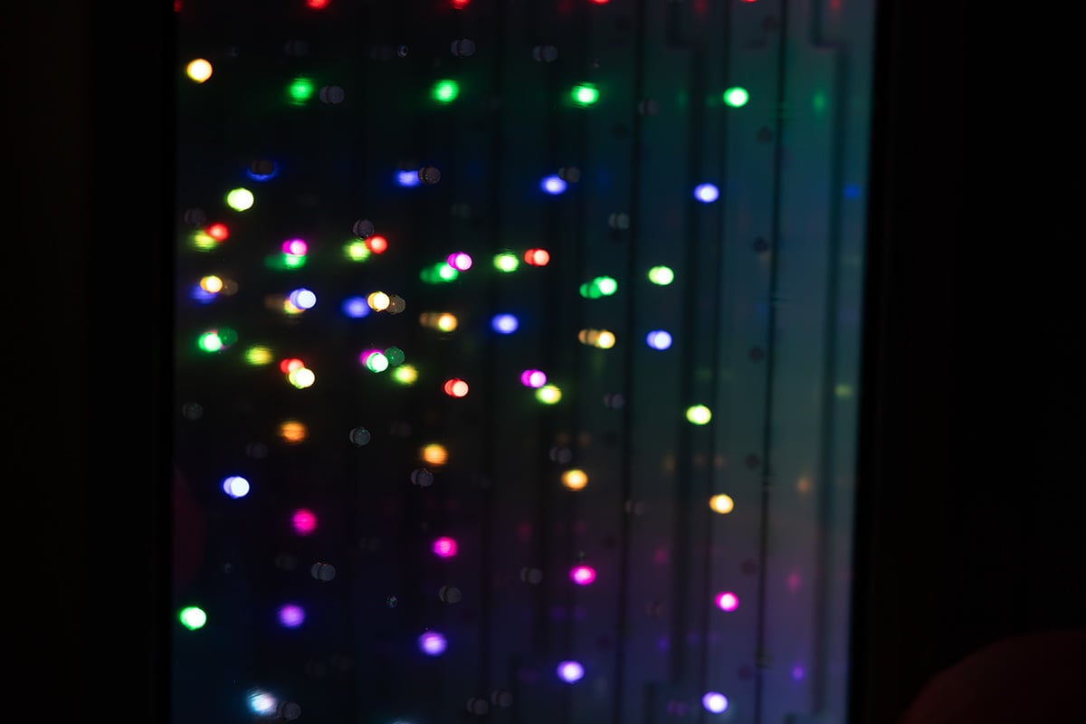 The sensory room at Zoe's Place