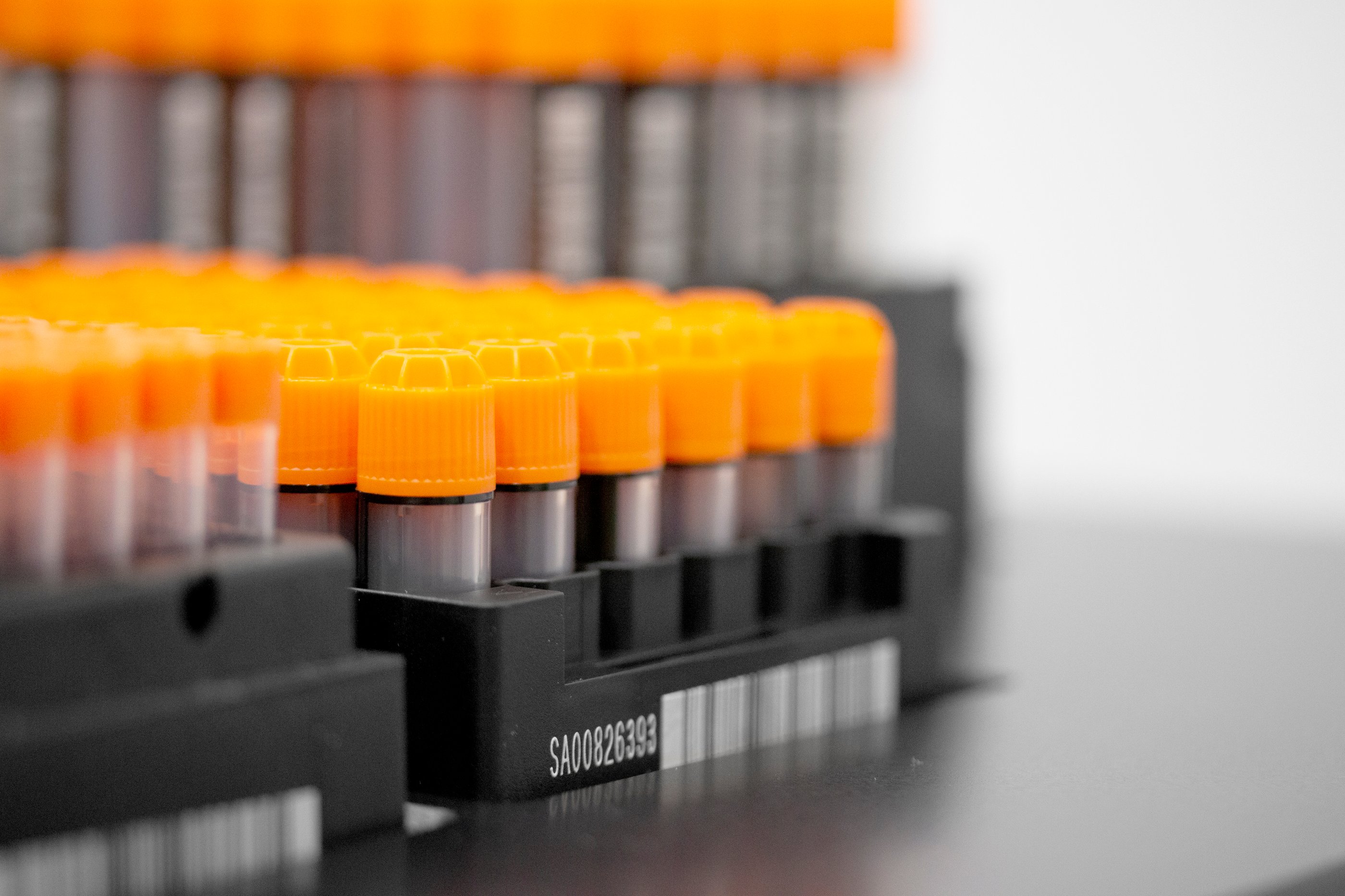 Vial labelling