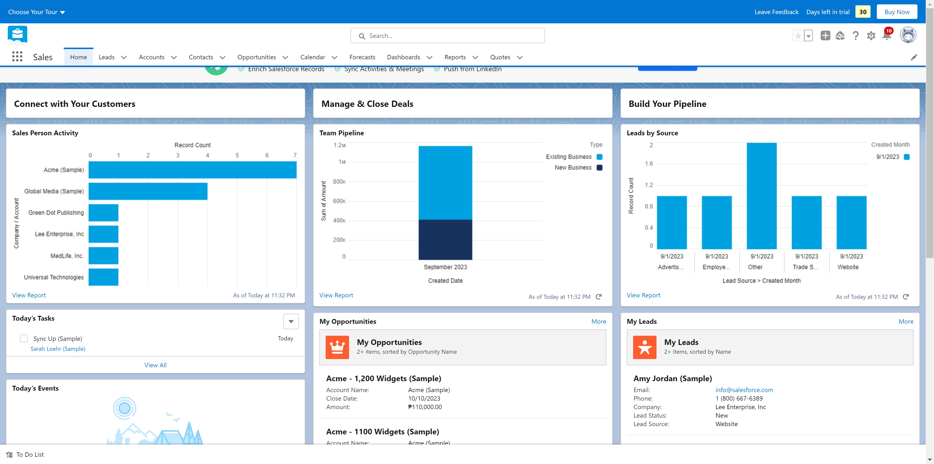 How to add a new lead? - Salesforce - Guideflow