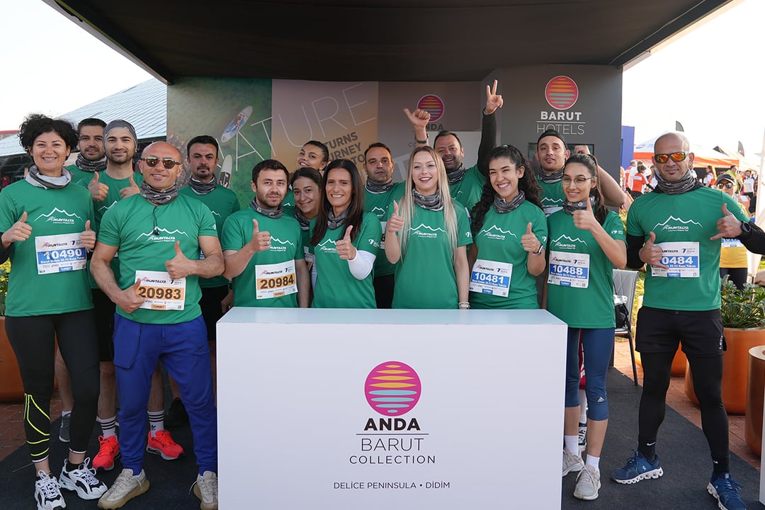 Barut Hotels 50’th Anniversary Running Team Took Steps For Good For The 4th Tıme!