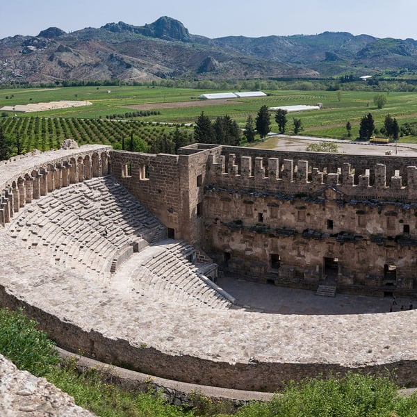 Visit the ancient city of Aspendos