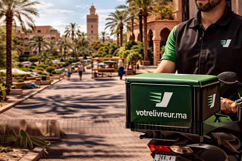 Service de livraison pour touristes à Marrakech