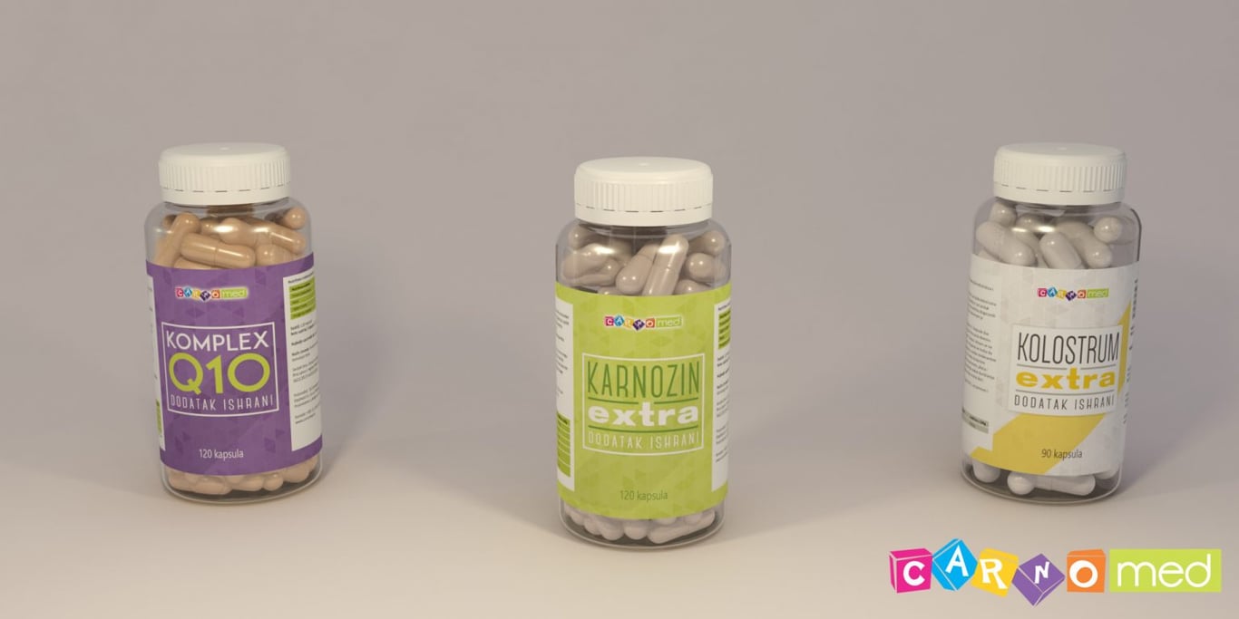 Product Marketing Renders - Carnomed