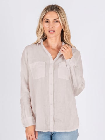 Classic Linen Shirt Natural Worthier
