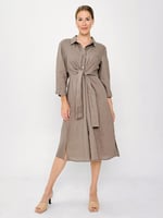 Tie Waist Shirt Dress Hazel Worthier