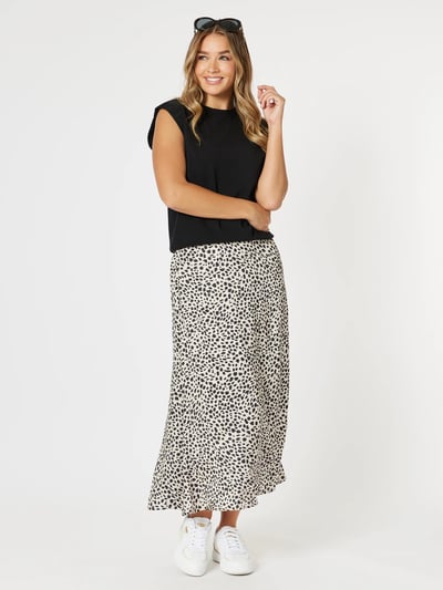 Pebble Spot Print Skirt Stone Threadz