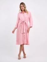 Tie Waist Shirt Dress Hazel Worthier