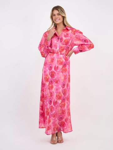 Bias Cut Skirt Red Liberty Rose