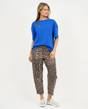 Leo Barrel Jean Leopard Monaco Jeans