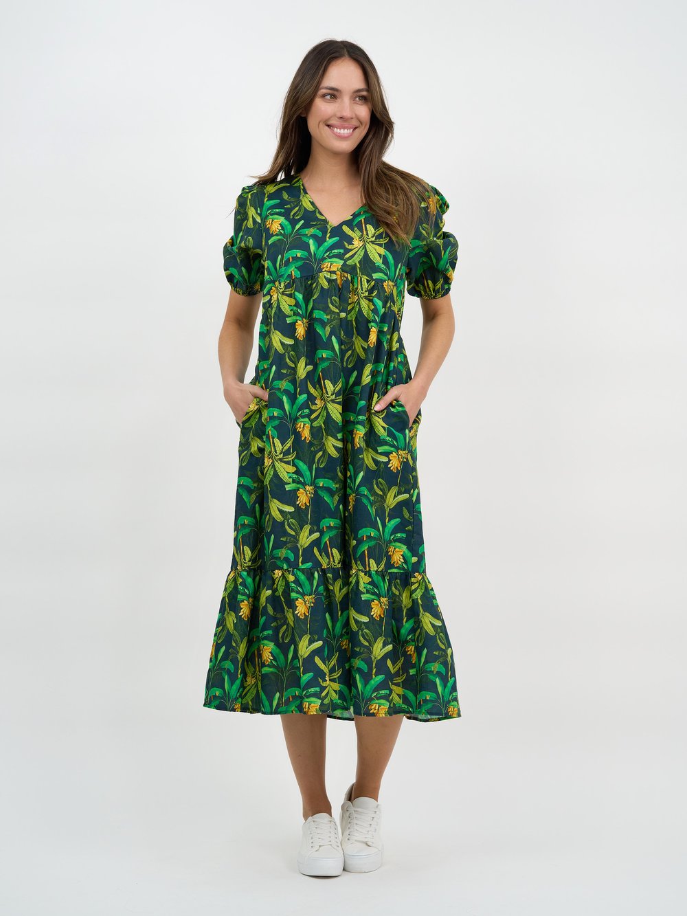 Liberty Puff Sleeve Dress