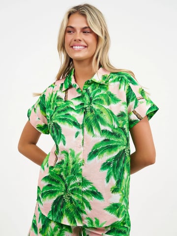 Relaxed Shirt Emerald Liberty Rose