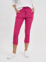 Tape Detail Stretch Pant Pink La Strada