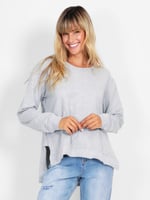 Organic Cotton Sweater Sand G7 Basics