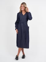 Collared Denim Dress