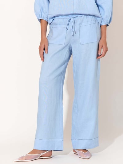 Florence Hand Crush Satin Pants main image 1