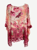 Silk Kaftan Top