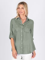 Classic Linen Shirt Natural Worthier