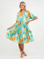 Tier Frill Relaxed Dress