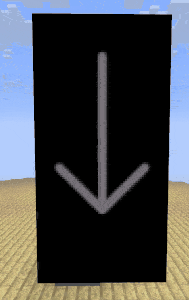 Animated Arrow pointing down