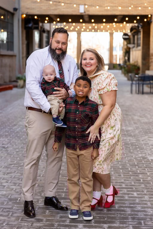 Owners of Spectrum Property Solutions, a family-run cash home-buying company.