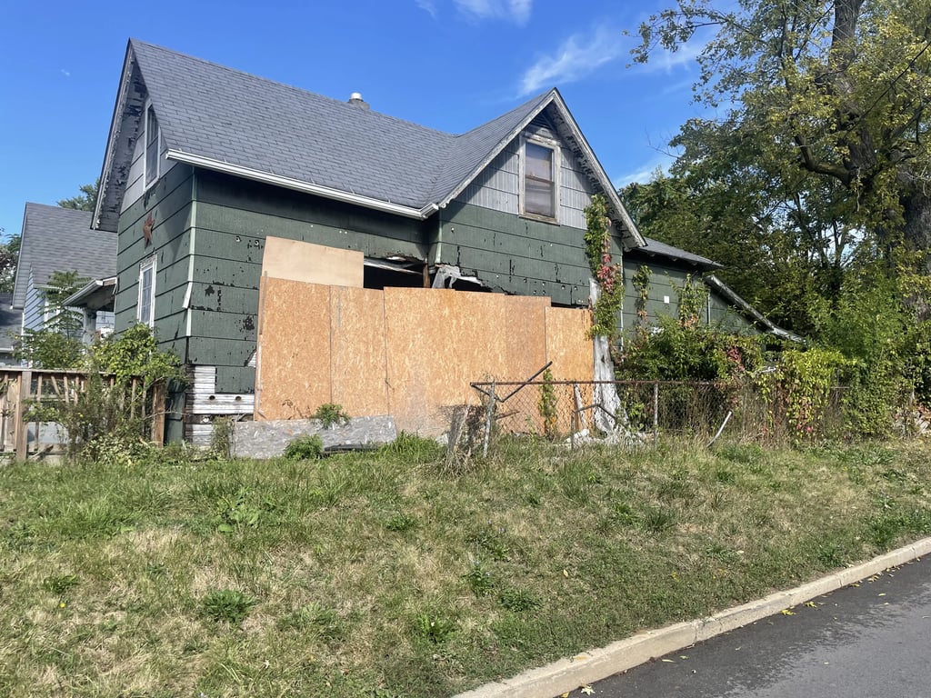 Indiana home sold as-is for cash to Spectrum Property Solutions after a drunk driver crashed into the property.