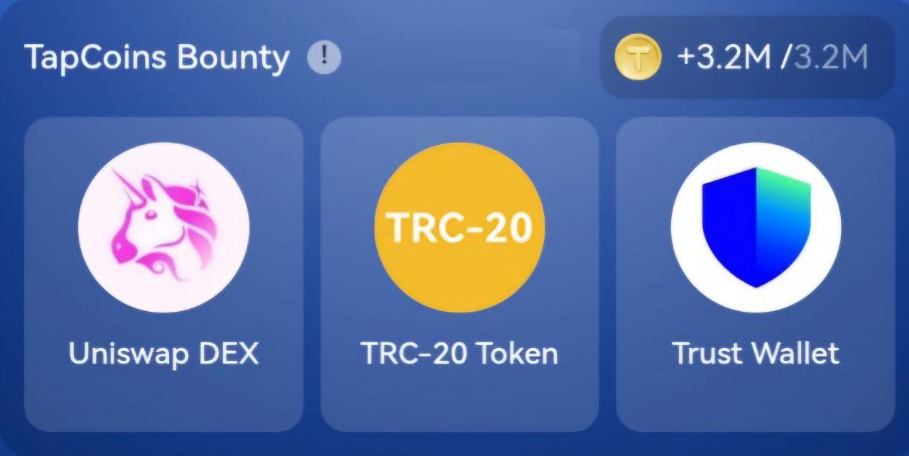 tapcoin daily bounty bonus