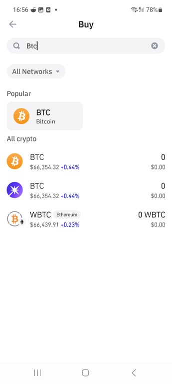 Buy crypto on Trust Wallet