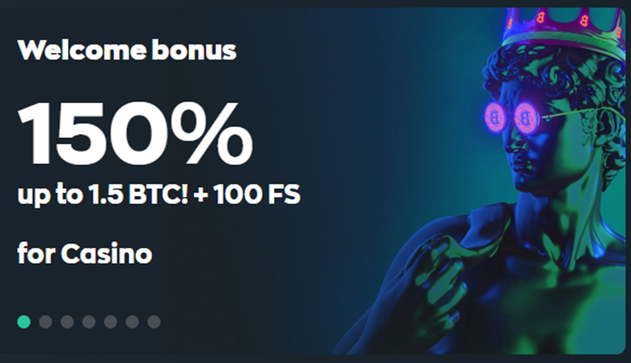 Welcome casino bonus