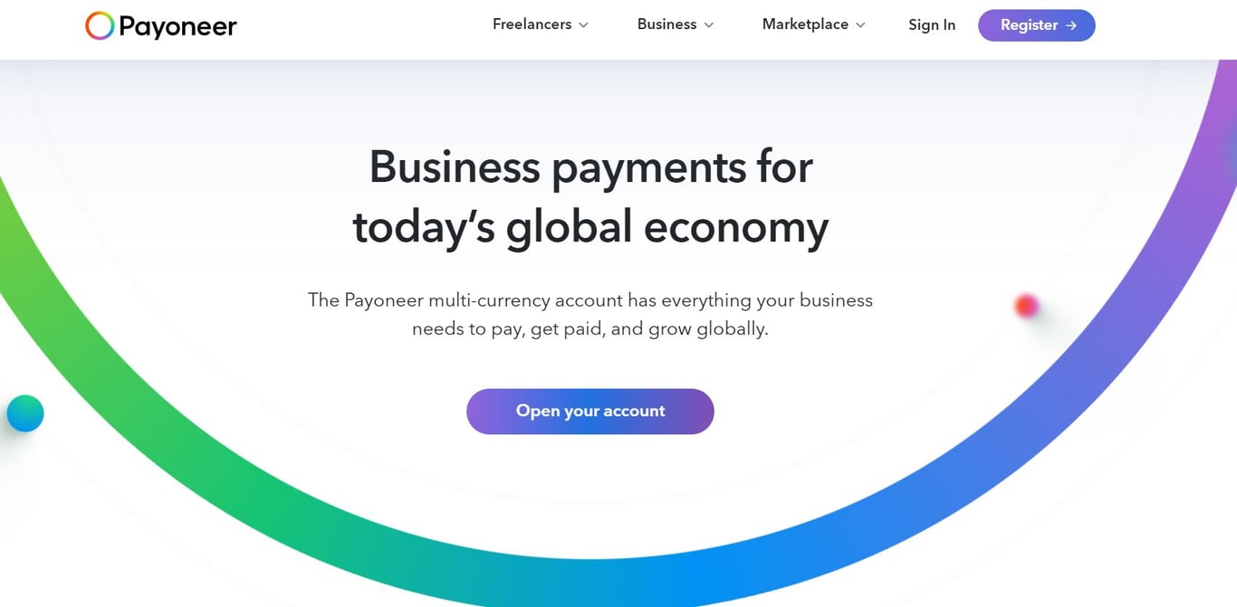 payoneer website