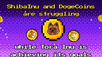 Shiba Inu and DogeCoins Are Struggling while Tora Inu Is Achieving Its Goals