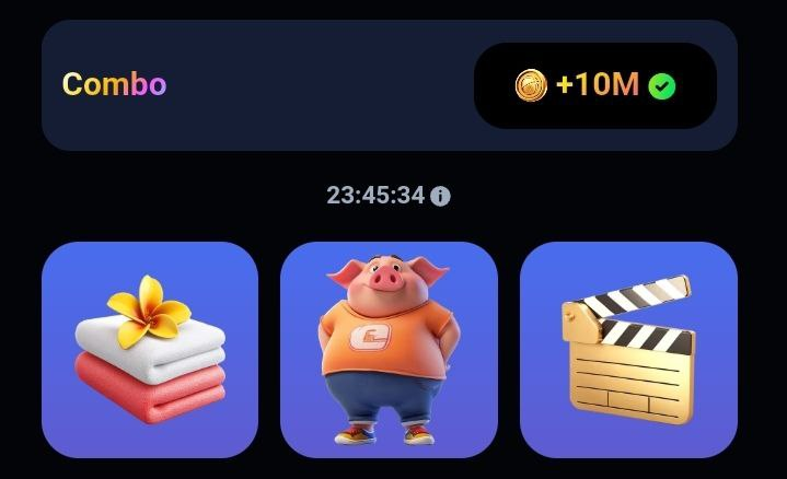 piggy bank daily combo